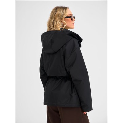 Плащ женский черный