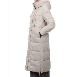 753 LT. BEIGE Пальто зимнее женское (170 гр. холлофайбер)