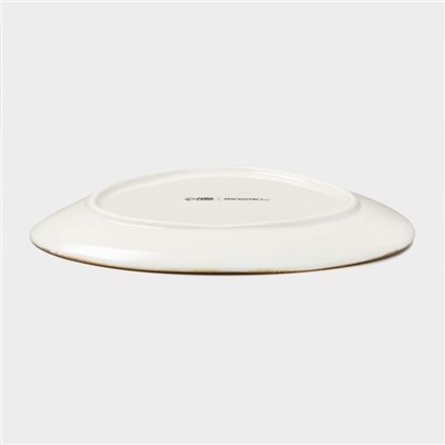 Блюдо для подачи Magistro «Церера», 18.2×16.3 см, фарфор, голубое