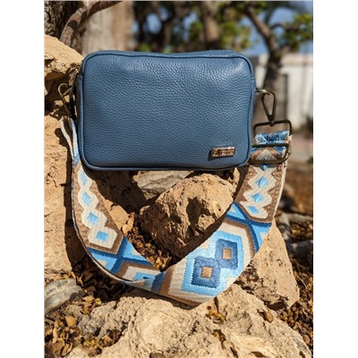 Pelle 21-20 (370) azul - CINTURON BOLSOS (150)-6 (2) АКЦИЯ