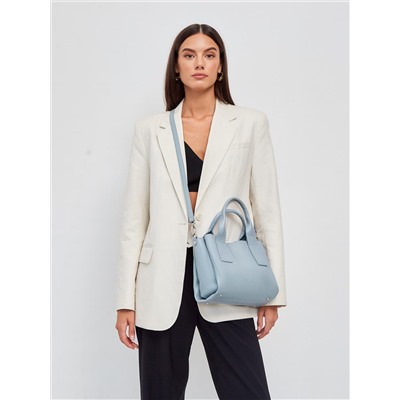 Женская кожаная сумка Richet 3101LN 947 Голубой