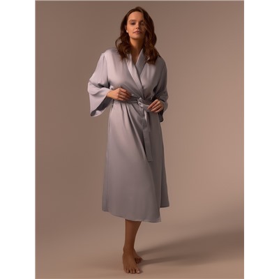 Халат домашний женский SL Modal Home, серый