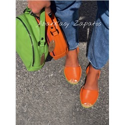 AB.Z · Pelle · mochila NAPA (630) PISTACHO+AB.ZAPATOS · 3201 naranja