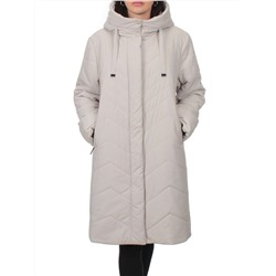 1135 BEIGE Пальто зимнее облегченное женское (холлофайбер 150 гр.)