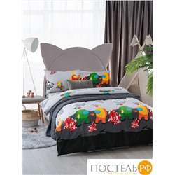 DOME КПБ АНЕСА сер 145х215-1/160х215-1/50х70-2, 4пр., хл