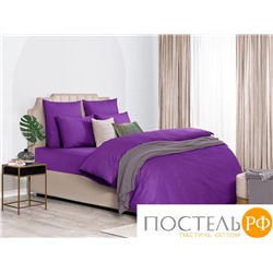 SleepiX ИСТИ фиолет Простыня на резинке 200х200+25-1, 1пр., микромодал/поливискоза