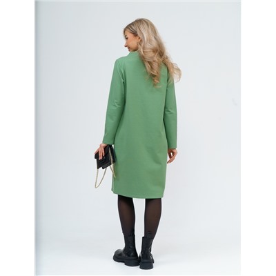 854 Платье "олива"