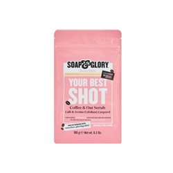 Кофейный скраб для тела от Soap & Glory Your Best Shot Coffee & Oat Scrub 180 гр