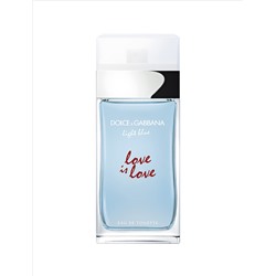 DOLCE & GABBANA LIGHT BLUE LOVE IS LOVE edt (w) 100ml TESTER