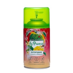 Освежитель воздуха «Green collection by Provence», антитабак, манго и ваниль, сменный баллон