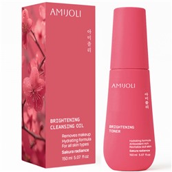 AMIJOLI Тонер для лица против пигментации с экстрактом сакуры 150 мл