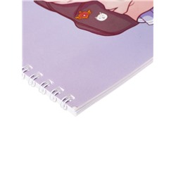 Альбом для рисования Calligrata «Милашка» А4, 24 листа на гребне, обложка мелованный картон, блок офсет 100 г/м²