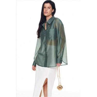 Рубашка KaVaRi 4028.2 зеленый