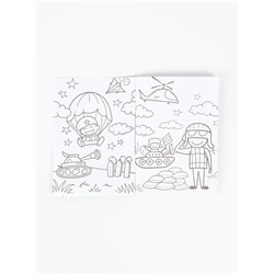 Подарочный набор, блокнот раскраска А6, 32 л., ручка пиши-стирай «Лучший во всем»