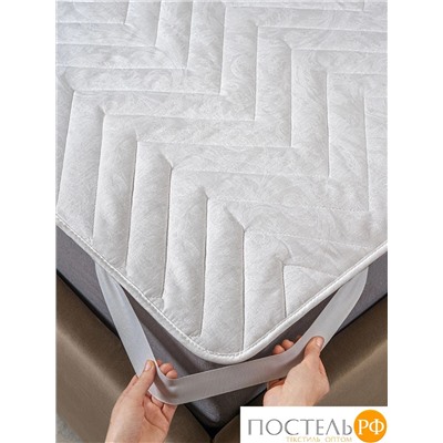 CASSIA КЛАУД СОФТ Стеганый Hамат-к 160х200, 1пр,хлопок-тик/микроволокно