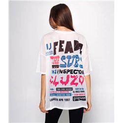 Футболка #КТ109, белый