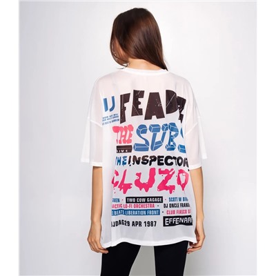 Футболка #КТ109, белый