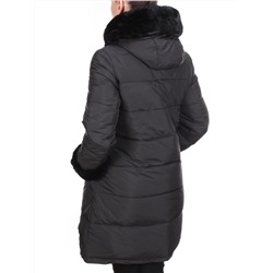 B15-888 BLACK Куртка зимняя женская KEMIRA (200 гр. холлофайбера)