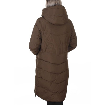 8806 DARK SWAMP Пальто зимнее женское (150 гр. холлофайбер)