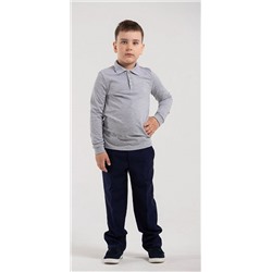 Рубашка поло Cherubino 63156-11 сер М