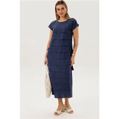 Платье 5437 темно-синий