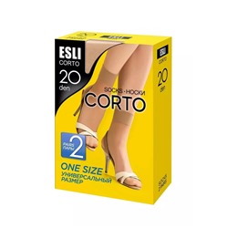 ESLI CORTO 20 (2 пары) Носки женские