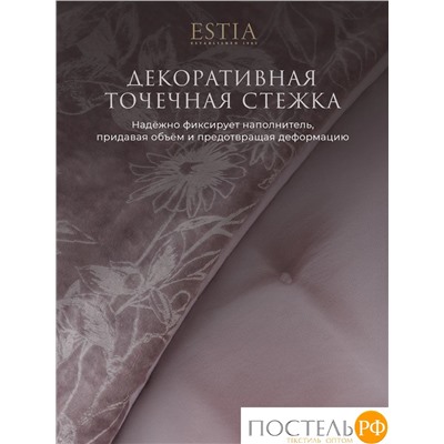 ESTIA ПРИМАВЕРА розов. Покрывало 240х260, 1 пр., 100% полиэстер