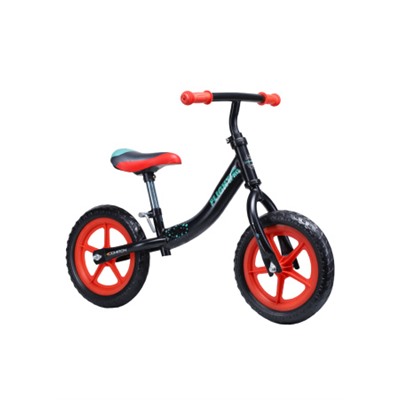 Беговел 12" COMIRON Flight Pro / CB1205 / уп 6 / Цвет: серый-красный/ КРАТНО УПАКОВКЕ 6 ШТ.