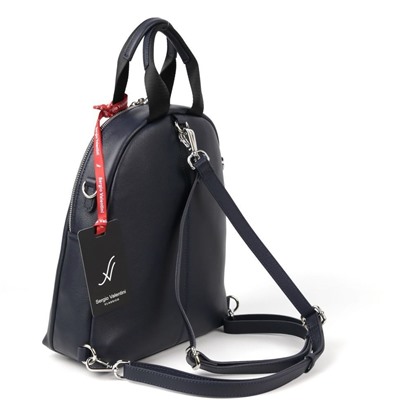 Женский кожаный рюкзак Sergio Valentini SV-SZ752/A Нави