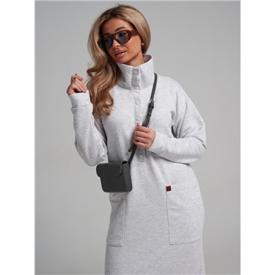 978 Платье "Меланж/серый"