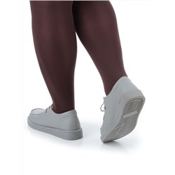 01-D7583-2 GRAY Ботинки демисезонные женские (натуральная кожа)
