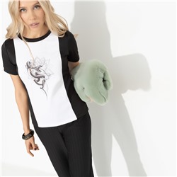 Футболка с принтом, Я так хочу (snake)