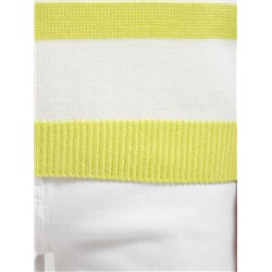 Джемпер вязаный в полоску