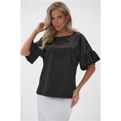 Блузка Луана (чёрный)
