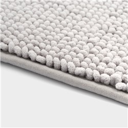 Коврик для дома LaDо́m, букли, плотность 1100 г, 50×80 см, серый