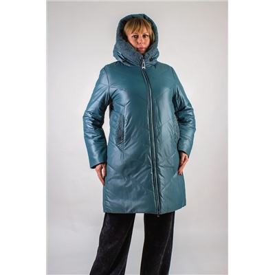 Куртка удлиненная с верблюжьей шерстью арт. 219 НАТАЛИ, 1196378