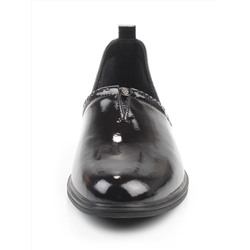 06-M17-5 BLACK Туфли женские (натуральная кожа)