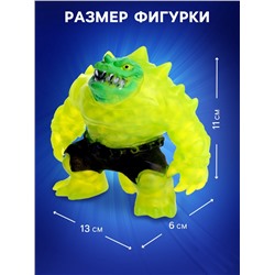 Фигурка — тянучка антистресс «Монстр. Тяну-джитсу», цвет зелёный