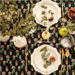 Скатерть Этель  Succulents 146х180 см, 100% хл, саржа 190 г/м2