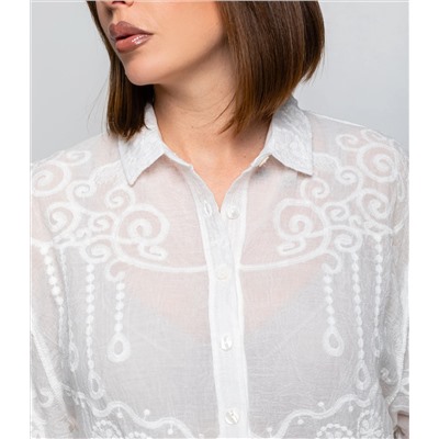 Блуза #КТ301 (19), белый