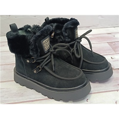 Ботинки зима Kedberry 813 black Н.К.