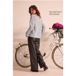 NiV NiV fashion 959 черный, Брюки