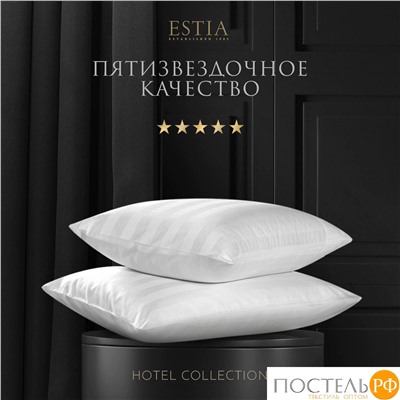 ESTIA HOTEL COLLECTION Комплект наволочек 50Х70-2, 2 пр, хл/сатин