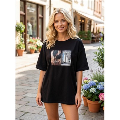 Футболка OVER SIZE (хлопок)