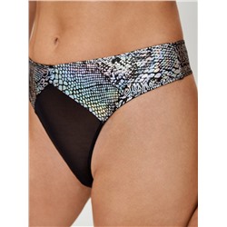 Трусы стринги с высокой талией жен. Moema черный Infinity Lingerie