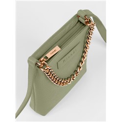 Женская кожаная сумка Richet 3258LG 978 Зеленый