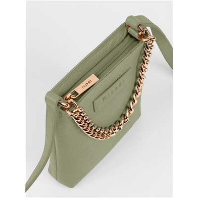 Женская кожаная сумка Richet 3258LG 978 Зеленый