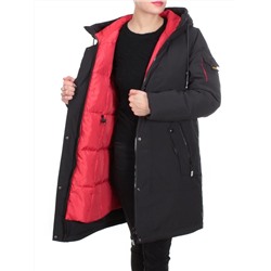 YR-119 BLACK Куртка зимняя женская АЛИСА (200 гр. холлофайбера)