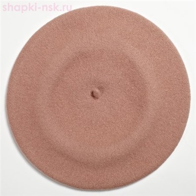 Берет фетр без отделки 12 Берет женский (59-61)