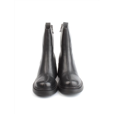 04-M3-L806 BLACK Ботинки зимние женские (натуральная кожа, натуральный мех)